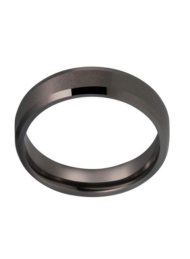 CROWNAL 2mm Thin Black/Gunmetal/Silver/Rose Gold Tungsten Wedding Couple Bands Rings Women Matte Brushed Finish Size 4 To 10 (2mm Gunmetal,7.5) - Image 2